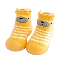Baby Girl Shoes,Kids Toddler Baby Boys Girls Solid Warm Knit Soft Sole Rubber Shoes Sock Slipper Stocking Girls shoes