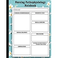 Nursing Pathophysiology Blank Disease Template notebook: Nursing Pathophysiology Notes | The Perfect Blank Notebook & Note Guide for pathophysiology | Size 8.5” x 11” inch.