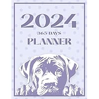 2024 Planner: 365 Days of Planning, Stay Organized Throughout the Year, Achieve Daily Success and Boost Productivity