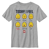 Fifth Sun Iconic Expressions of Lego Lady Young Men's Short Sleeve Tee Shirt