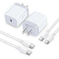 USB C Charger 20W iPhone 15 Pro Super Fast Charging Block Type C Wall Plug + 6FT USB C to C Cable for Pixel 7a 7 Pro 6a 6Pro,Moto G Stylus/Play/Power,Razr 40 Ultra,Edge 40,Edge+,Samsung Z Flip5 Fold5