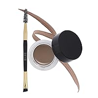 Stay Put Brow Color - Brunette (0.09 Ounce) Vegan, Cruelty-Free Eyebrow Color that Fills and Shapes Brows