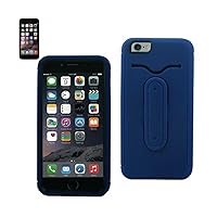 Reiko Multifunction Hybrid Case for iPhone 6 Plus 5.5inch, iPhone 6S Plus 5.5inch - Retail Packaging - Navy