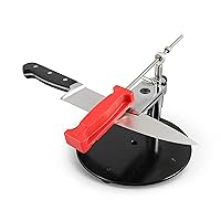 Professional Knife Sharpeners for Kitchen Knives - Diamond - Designed with Tight Clamp, Stable Base - Easy To Assemble with Reference Guide & Instruction Manual