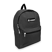 Everest Luggage Basic Backpack, Charcoal, Medium