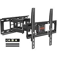 ELIVED UL Listed TV Wall Mount for Most 26-65 Inch TVs, Full Motion TV Mount with Swivel and Tilt, TV Bracket Max VESA 400x400mm, Holds up to 99 lbs.