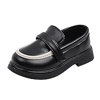 Boots Size 6 Girls Toddler Boys Girls Dress Shoes PU Leather Wedding School Loafer Boys Girls Toddler Western Boots
