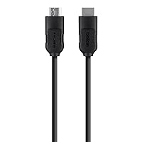 Belkin HDMI to HDMI Cable (Supports Amazon Fire TV and other HDMI-Enabled Devices), HDMI 2.0 / 4K Compatible, 4 Feet