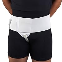OTC Hernia Support, Single Herniation, Inguinal Scrotal Treatment, Medium (Right Side)