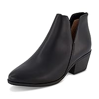 CUSHIONAIRE Women's Elodie Ankle Boot +Memory Foam, Wide Widths Available