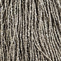 Czech Seed Bead 3Cut 10/0 Metallic Steel Terra Strung 3600 Beads for Jewelry Making and Crafts