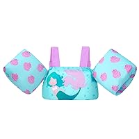 Gogokids Kids Swim Vest, Toddler Floaties for 20-50 lbs/2-6 Years Old Girls and Boys, Float Swimwear with Shoulder Strap