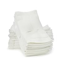 BC BARE COTTON 892-101-01 Washcloth, Set of 24, White
