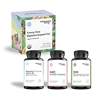 Wholesome Story Immune Support Bundle: NAC Supplement N-Acetyl Cysteine 600 mg | 3-in-1 Zinc Magnesium Supplements with Vitamin B6 | DIM Supplement for Women and Men | Morning Sickness Tea Relief