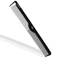 Dressing Comb (Carbon Anti-Static Black Line Hair Comb)(VPVCC-07)