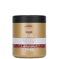 echosline Seliàr Curl Mask - Curl Control Mask with Honey and Argan Oil - 1000 ml