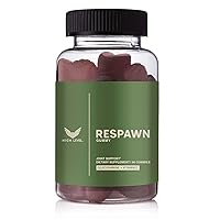 Respawn Gummies, Natural Joint Pain & Swelling Support with Glucosamine Sulfate & Vitamin E, Gummy Supplement for Joint Comfort & Mobility, Gluten Free, Vegan, Raspberry Flavor, 60 Count