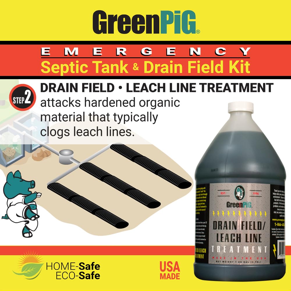 Green Pig Emergency Septic Tank & Drain Field Kit