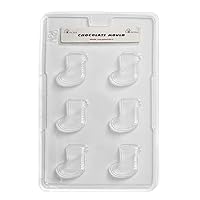 Christmas Stocking Chocolate Mould 6 Cavity x 5