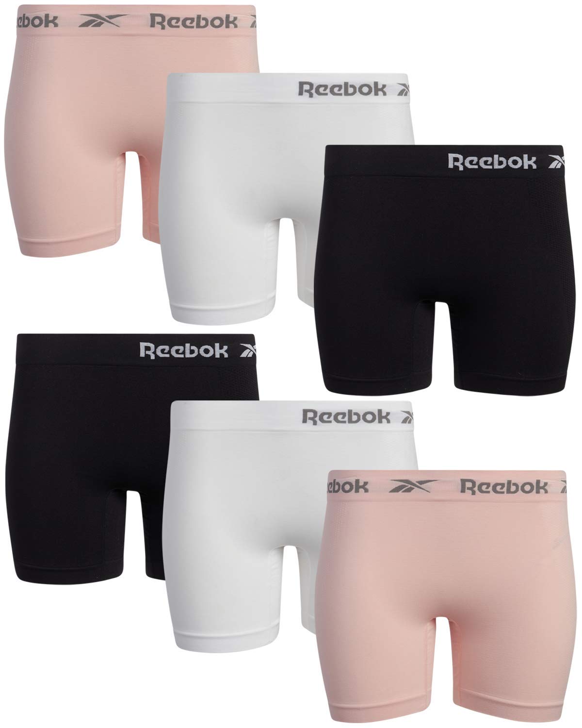 Mua Reebok Women's Long Leg Seamless Boyshort Panties Underwear (6 Pack),  Size Medium, Lotus/White/Black trên Amazon Nhật chính hãng 2023 |  Giaonhan247