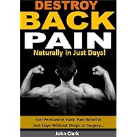 Destroy Back Pain Naturally in Just Days!: Get Permanent Back Pain Relief in Just Days Without Drugs or Surgery…