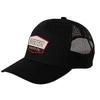 Brixton Regal Netplus Mp Trucker Hat - Black/Black