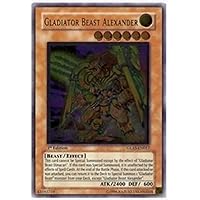 yugioh - Gladiator Beast Alexander GLAS-EN017 1st Edition Ultimate Rare - Gladiators Assault