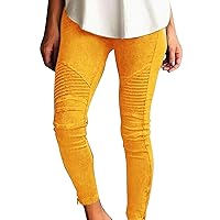 Women's Yoga Pants New Fashionable Casual Pencil Pants Slim Striped Zipper Elastic Pants Wide Leg Woman, S-5XL