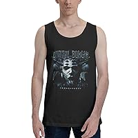 Dimmu Borgir Band Tank Top T Shirt Mens Summer Sleeveles Tee Fashion Exercise Vest Black
