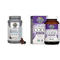 Organic Vegan Sport Protein Powder with Raw Zinc for Immune Support, Skin Health, 30g Protein, Vitamin C, Probiotics