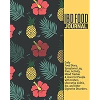 IBD Food Journal | Daily Food Diary, Symptoms Log, Pain, Activity, Mood Tracker and More for People with Crohn's, Ulcerative Colitis, IBS, and Other ... Self Care Logbook Gift for Men and Women.