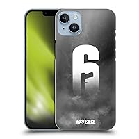Head Case Designs Officially Licensed Tom Clancy's Rainbow Six Siege Smoke Logo Art Hard Back Case Compatible with Apple iPhone 14 Plus