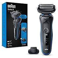 Braun Series 5 5018s Rechargeable Wet & Dry Men's Electric Shaver with Precision Trimmer