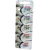 5 Maxell SR626SW 377 Silver Oxide Watch Batteries 3-Pack