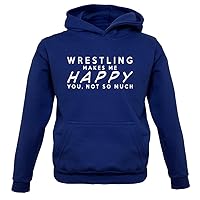WRESTLING Makes Me Happy You, Not So Much - Childrens/Kids Pullover Hoodie