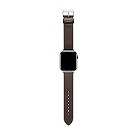 Ted Baker Brown Leather Strap Green Keeper for Apple Watch® (Model: BKS42F136B0)