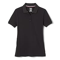 French Toast Women's Short Sleeve Stretch Pique Polo Shirt