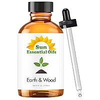 Sun Essential Oils Earth & Wood Blend Oil (Huge 4 Ounce Bottle) Bulk