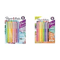 Flair Scented Felt Tip Pens, Assorted Nature Escape and Sunday Brunch Scents, 16 Count, 0.7mm
