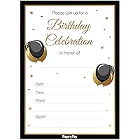 Adult Birthday Invitations for Men or Women with Envelopes (30 Count) - Anniversary Party Celebration Invites Cards
