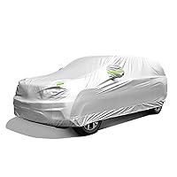 SUV Waterproof Car Covers for Automobiles All Weather Season UV Protection Snowproof Outdoor Full Cover Universal Fit SUV Up to 190’’