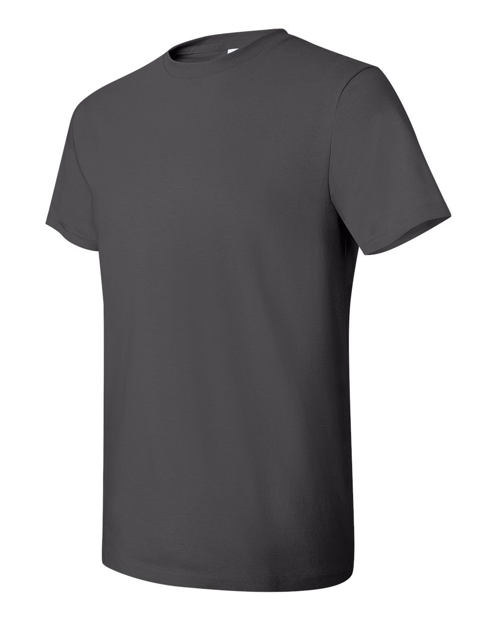 Hanes Men's Nano Premium Cotton T-Shirt (Pack of 2), Smoke Gray, Large