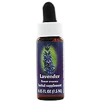 Flower Essence Services Supplement Dropper, Lavender, 0.25 Ounce
