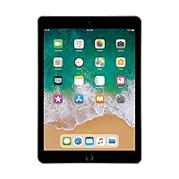 2018 Apple iPad (9.7-inch, WiFi + Cellular, 128GB) - Space Gray (Renewed)