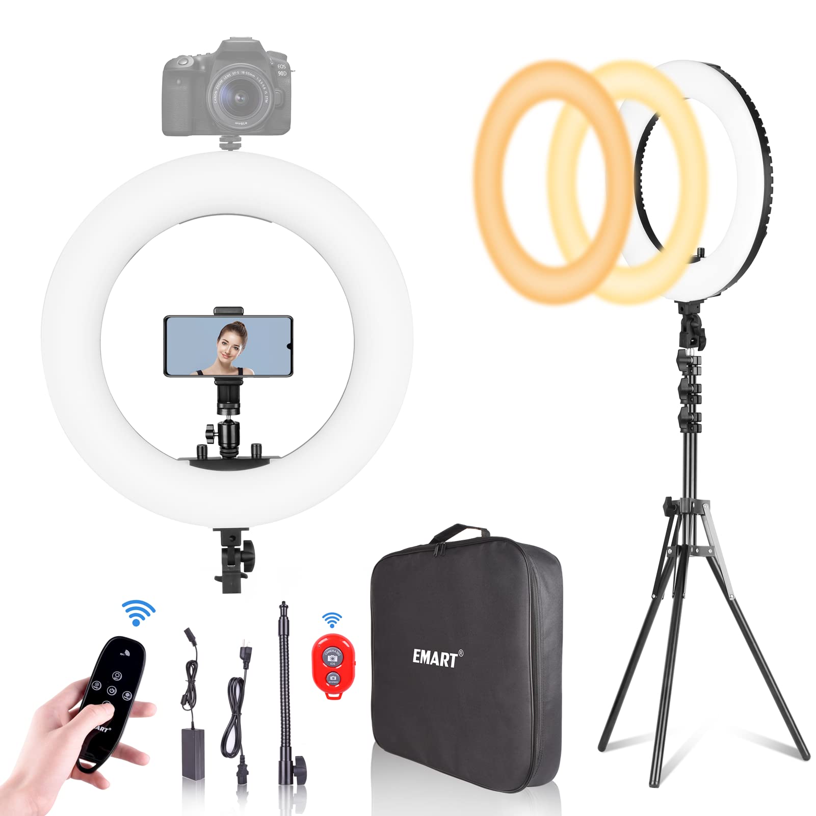 RL-14 LEO SOFT RING LIGHT WITH STAND