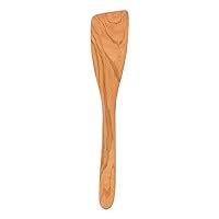 Eddington 50005 Italian Olive Wood Spatula, Handcrafted in Europe, 12-Inches,Brown