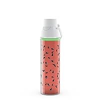 Tervis Summer Essentials Watermelon Treat Made in USA Double Walled Insulated Tumbler Travel Cup Keeps Drinks Cold & Hot, 24oz Venture Lite Water Bottle, Classic
