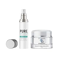 Premium Total Under Eye Cream for Wrinkles & Hydrating Retinol Night Cream for Face | Anti Aging Face Moisturizer for Women and Men with Hyaluronic Acid Primrose and Avocado Oil