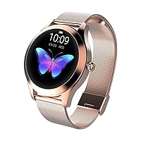 IP68 Female Smart Watch, Waterproof Smart Watch, with Health Monitoring, Sleep Monitoring and Android and iOS Connections