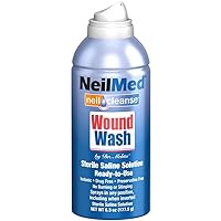 Betadine Antiseptic Solution and NeilMed Wound Wash, First Aid Infection Protection